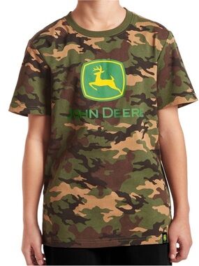 John Deere Boys' Camo Logo Tee -